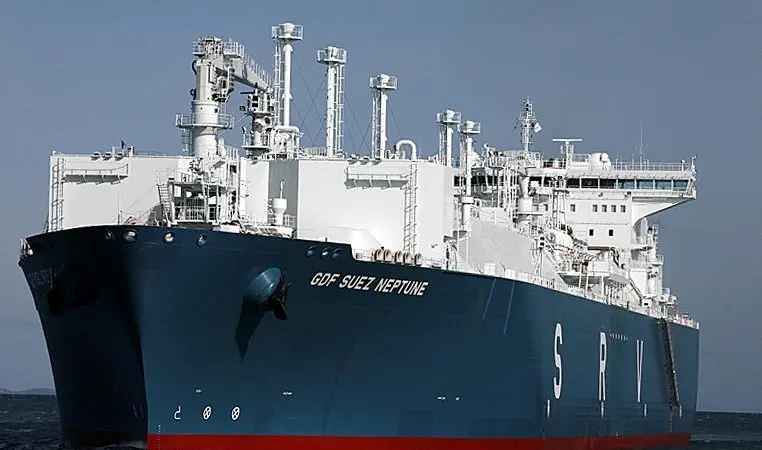GDF will use the shuttle re-gasification vessel 'GDF Suez Neptune' as a bridge solution