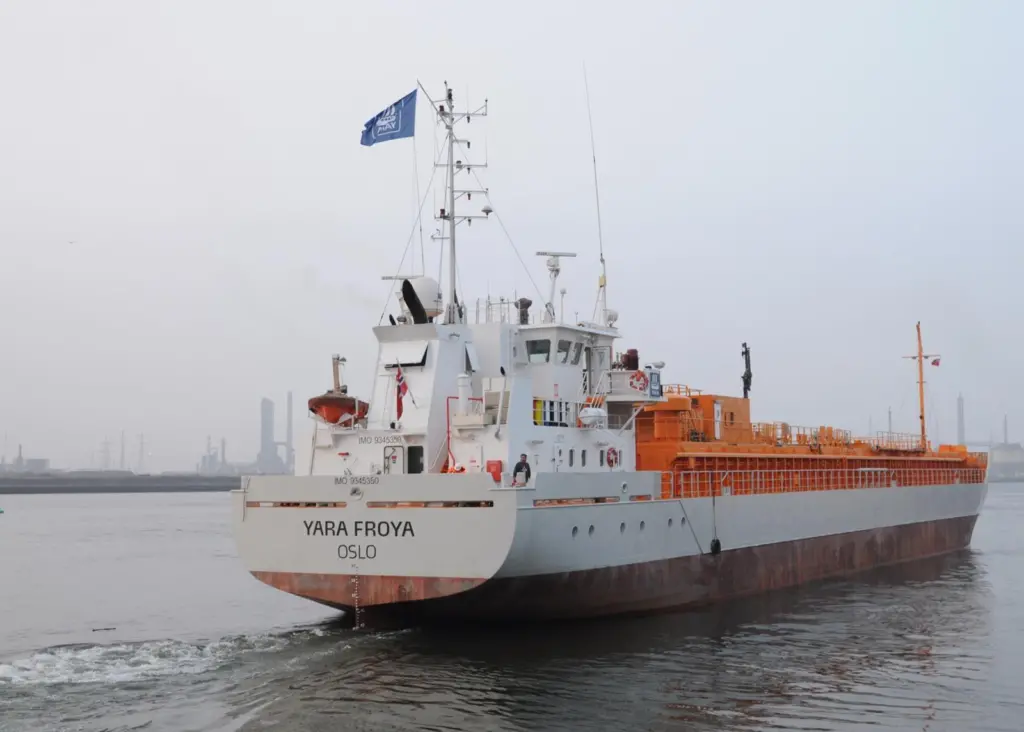 Yara and WMS aim to reduce NOx emissions to air from commerical vessels. Photo: Yara International
