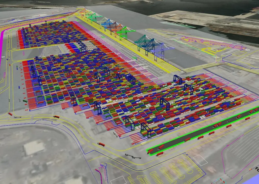 Simulation modelling needs to be carefully designed to include only the necessary details. Credit: Moffatt & Nichol