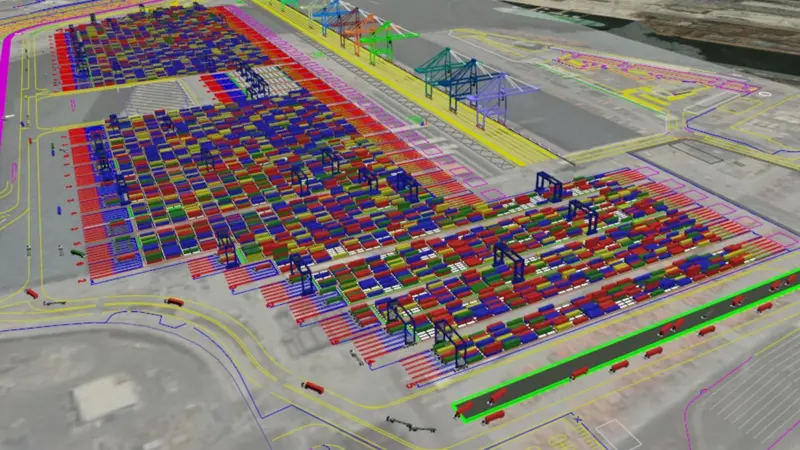 Simulation modelling needs to be carefully designed to include only the necessary details. Credit: Moffatt & Nichol