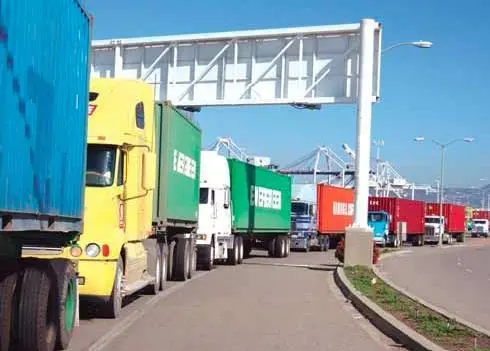 Terminal operations are the Port of Oakland were partially stopped last week after truckers picketed over financial aid