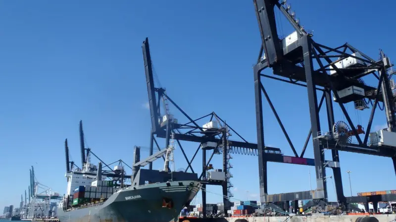 Miami is one of many US east coast ports banking on increased post-Panama Canal expansion trade. Credit: Florida Sea Grant