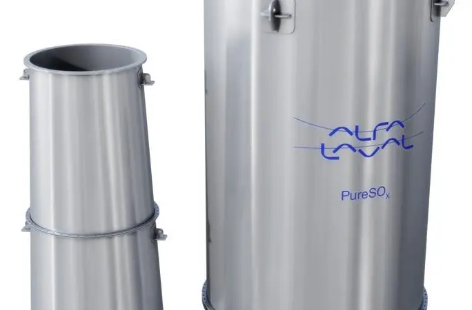 Alfa Laval’s PureSOx exhaust gas cleaning system