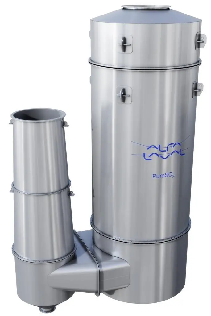 Alfa Laval’s PureSOx exhaust gas cleaning system