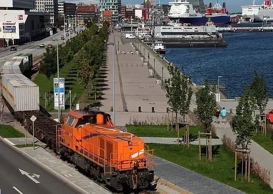 A new train service will operate between the Port of Kiel and Duisburg from 3 February 2014