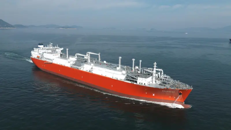 DSME's new vessel will join its fleet of LNG-RVs