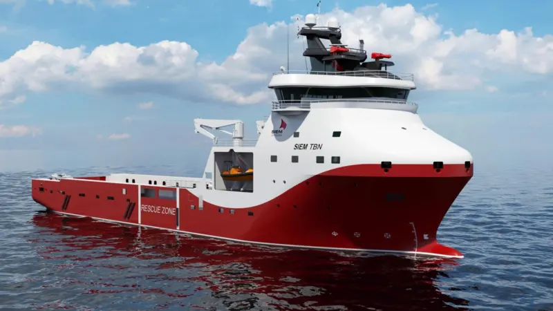 Siem Offshore has ordered four dual fuelled Platform Supply Vessels (PSVs) of VS 4411 DF design
