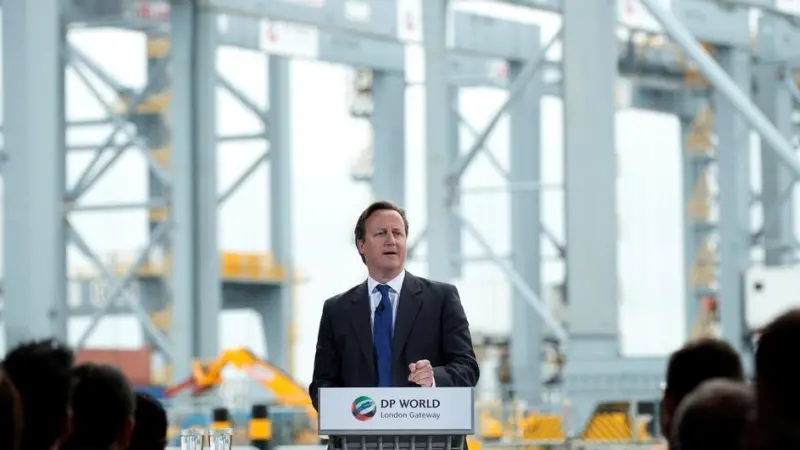 London Gateway may prove itself ahead of the game in UK port development. Credit: The Prime Minister's Office
