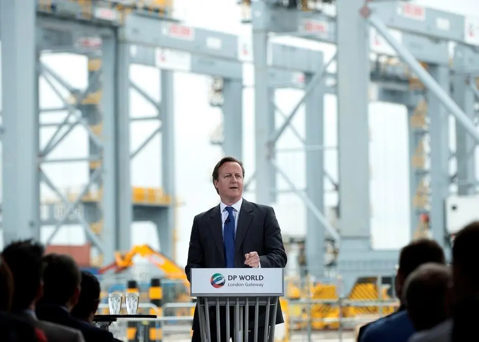 London Gateway may prove itself ahead of the game in UK port development. Credit: The Prime Minister's Office