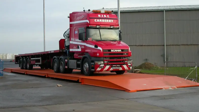 A weighbridge offers one solution to container weighing