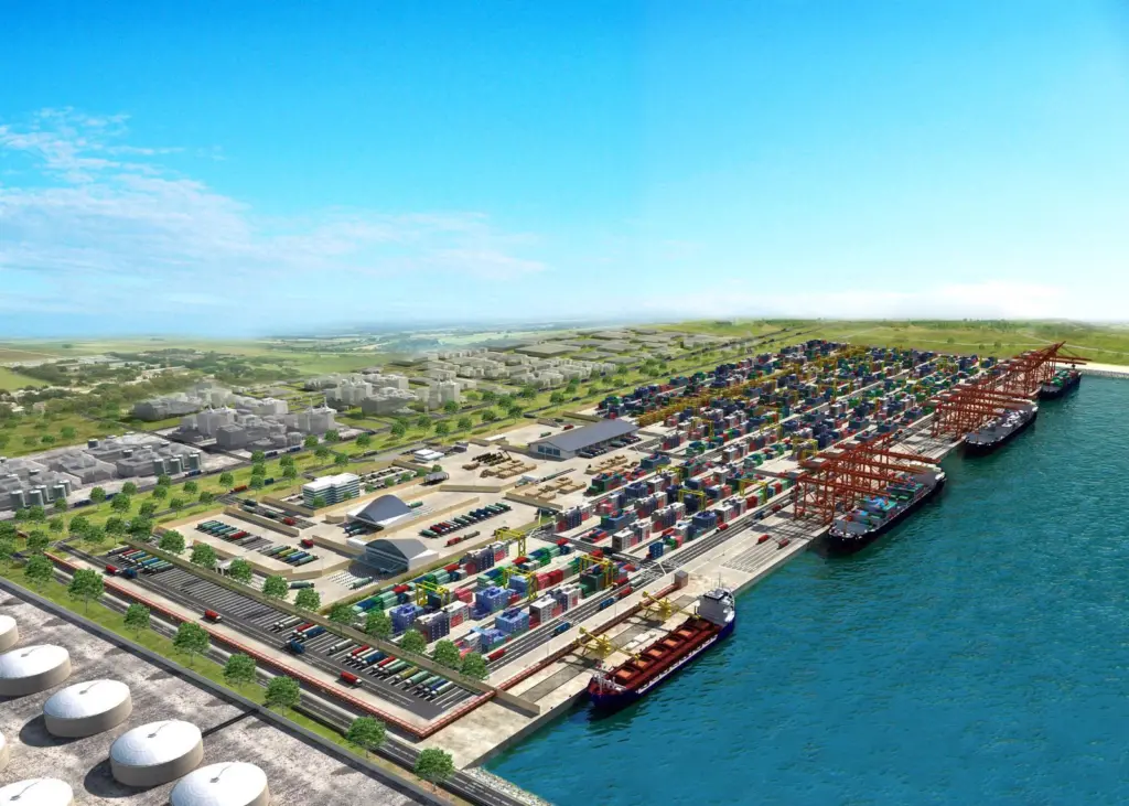 The new port will help Lekki "develop as the regional manufacturing and logistical hub"