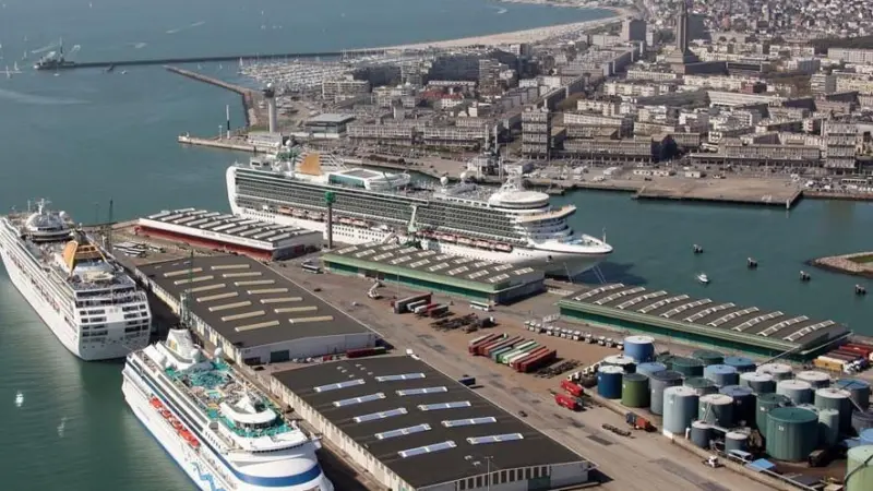 More than 90% of indirect economic impacts of ports like Le Havre are taking place in other regions. Photo: Port of Le Havre