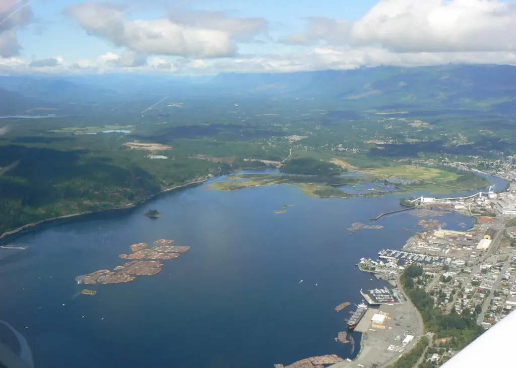 The Alberni container terminal concept may face a steep environmental challenge Photo: Wiki/Kevstan