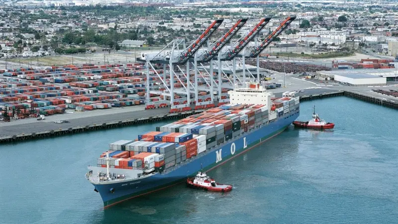 MOL is transferring a partial stake (49%) in ITI (TraPac's holding company) to a Brookfield operated fund