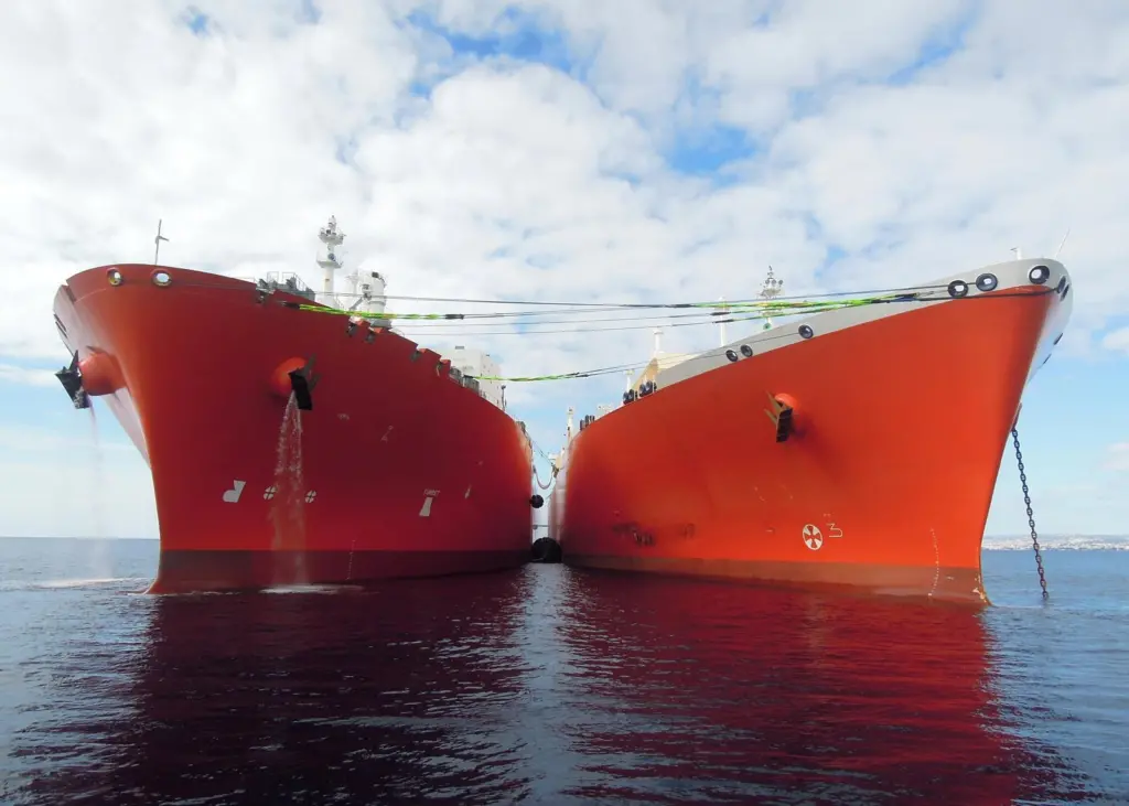 Fendercare supplied Yokohama Jumbo fenders for the operations and additional ship-specific mooring equipment