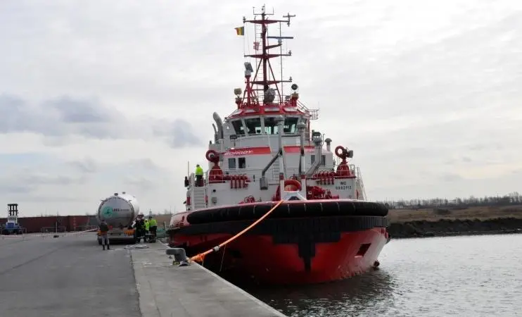 'MT Borgoy' is the world's first LNG-driven tug