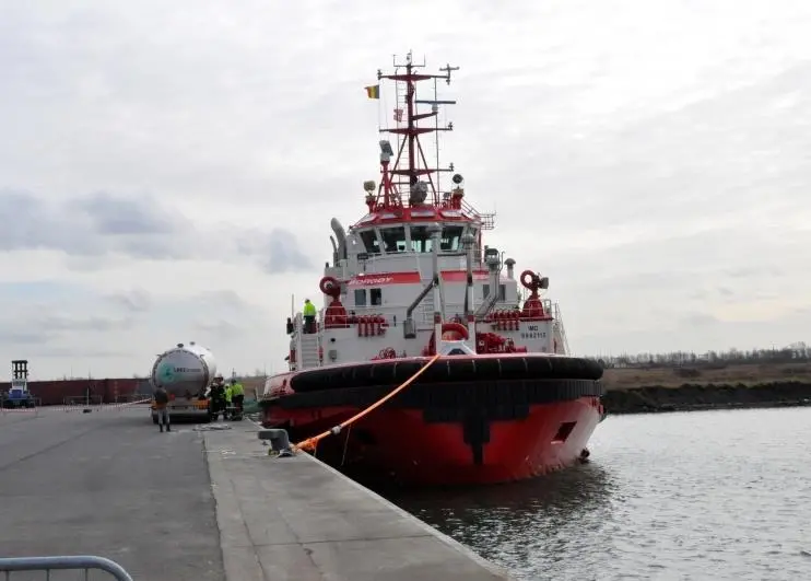 'MT Borgoy' is the world's first LNG-driven tug