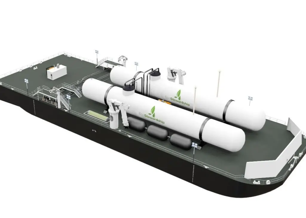 The barge contract marks a major milestone in LNG America's LNG bunkering infrastructure along the US Gulf Coast