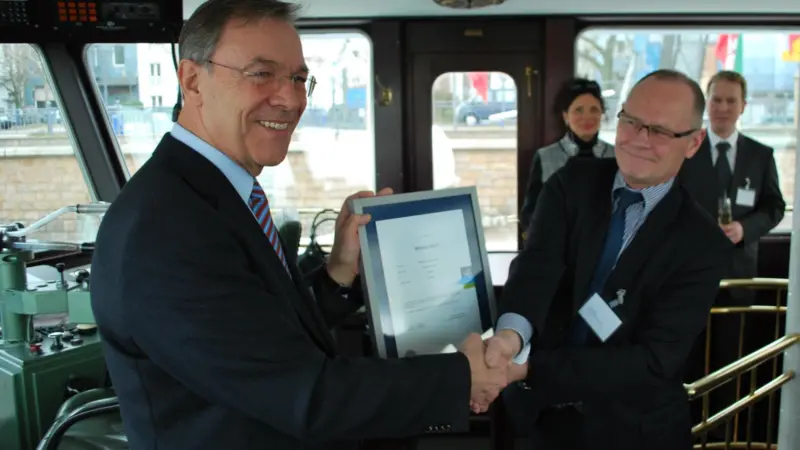 Imperial Shipping Holdings' inland barge has become the 500th ship to be Green Award-certified