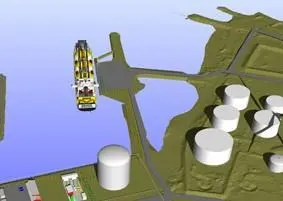 The new LNG import terminal will improve accessibility for Finland. Photo Gasum