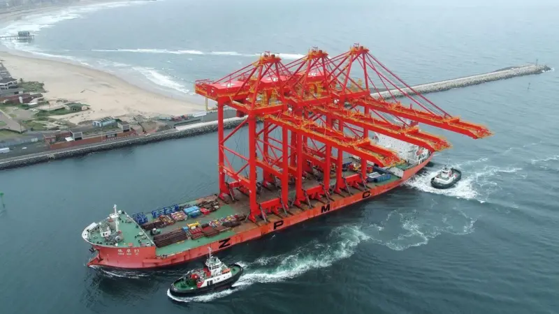 Global reach: ZPMC's overseas subsidiaries support the company's after sales work. Credit: The Elgin Group