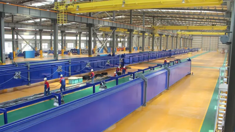 Out east: around 80% of RTGs that Kalmar produces are now built in China