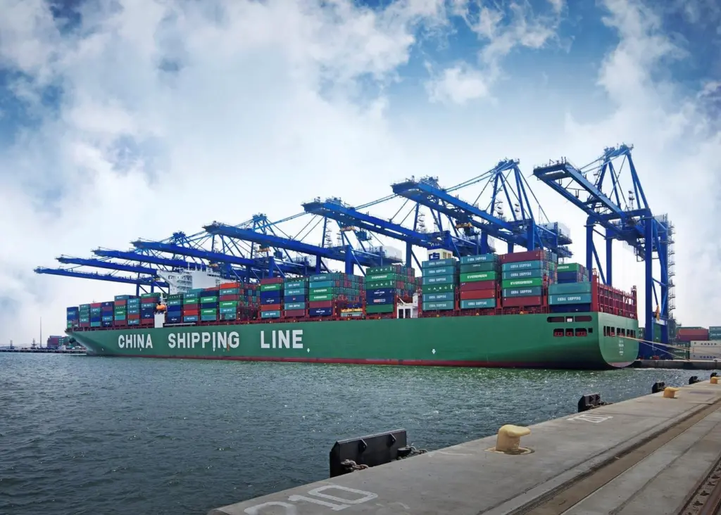 Lane control: RSGT's dedicated deepwater channel allows the big ships to call