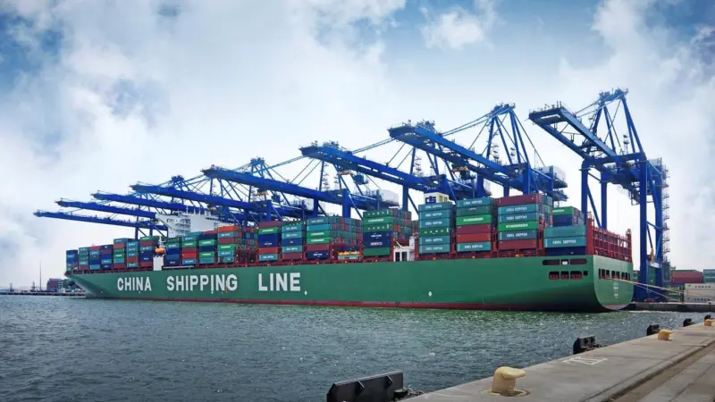 Lane control: RSGT's dedicated deepwater channel allows the big ships to call
