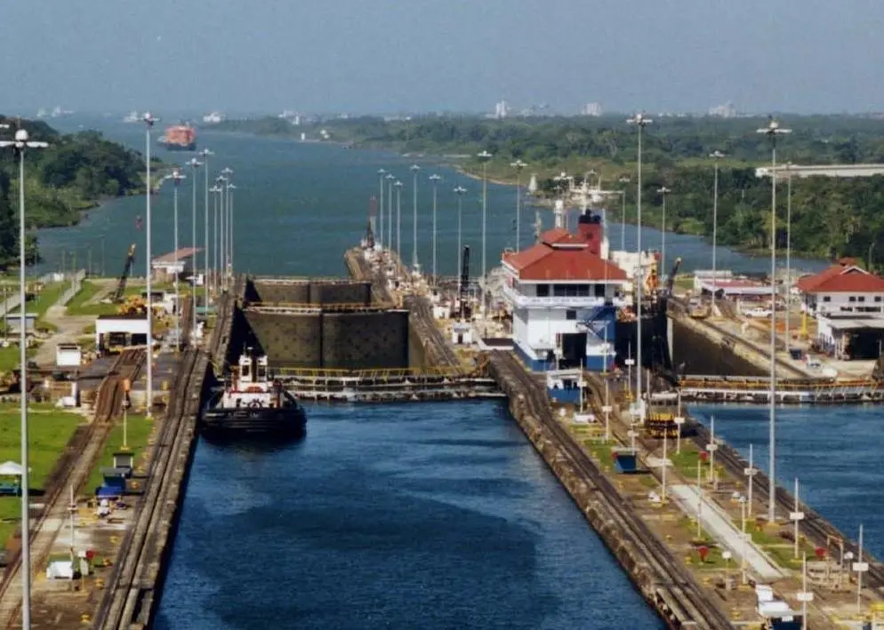 Making progress: The new agreement will see the new Panama Canal locks project completed by December 2015