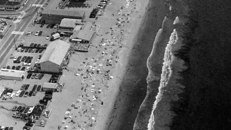 Misquamicut Beach was originally constructed in 1959. Photo: US Army Corps of Engineers