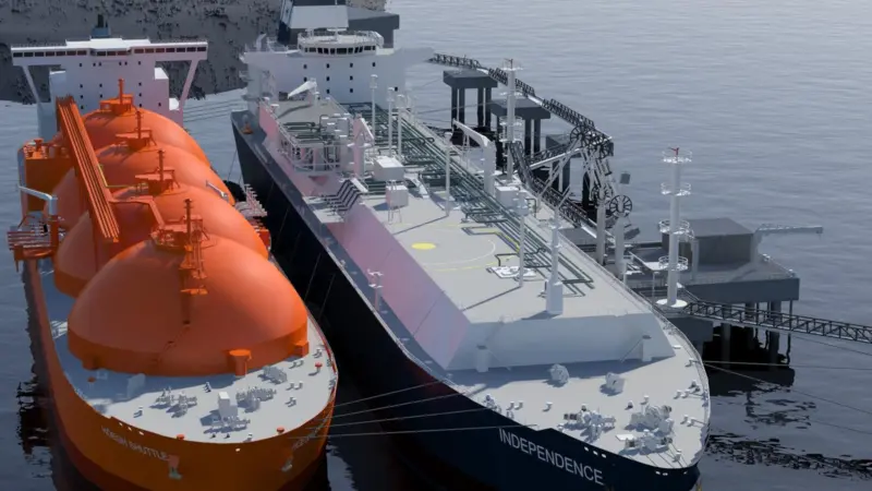 The new terminal is expected to be fully operational by the end of 2014. Photo: Höegh LNG