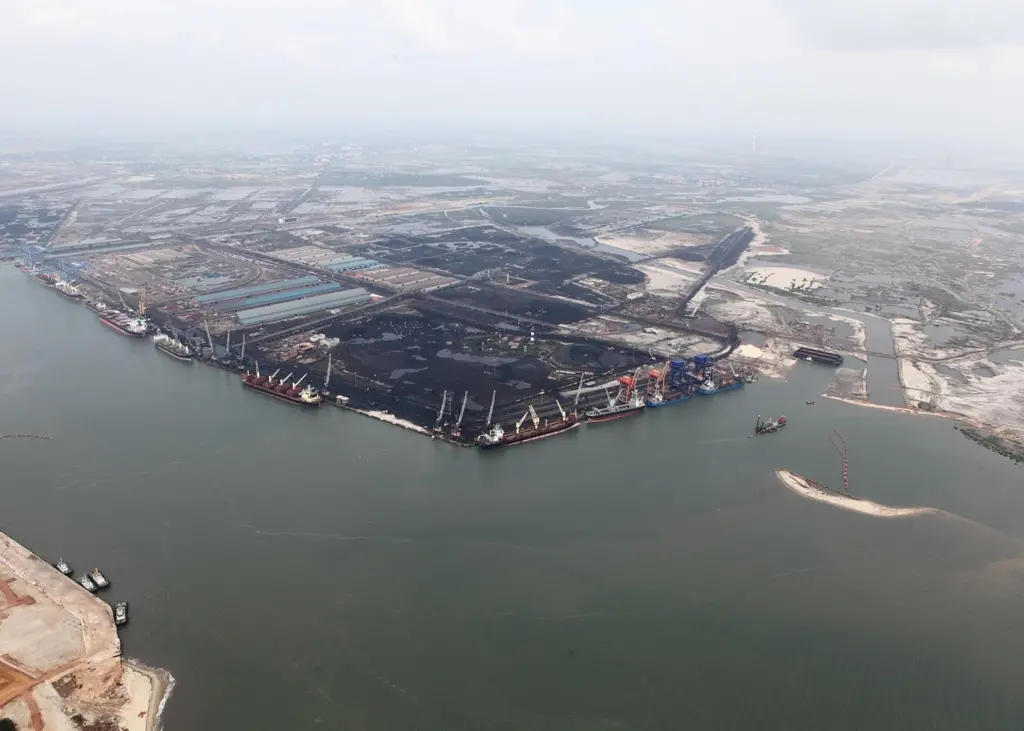 Reaching out: Krishnapatnam port has grand ambitions