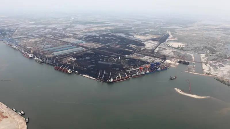 Reaching out: Krishnapatnam port has grand ambitions