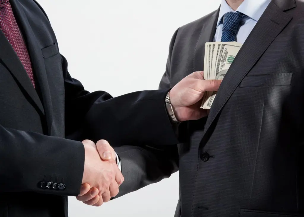 Slipped in: port authorities need to remain vigilant to bribery attempts