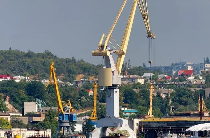 Time out: Container development in Ukraine's Sevastopol may have to wait a little longer. Credit: Alexxx Malev