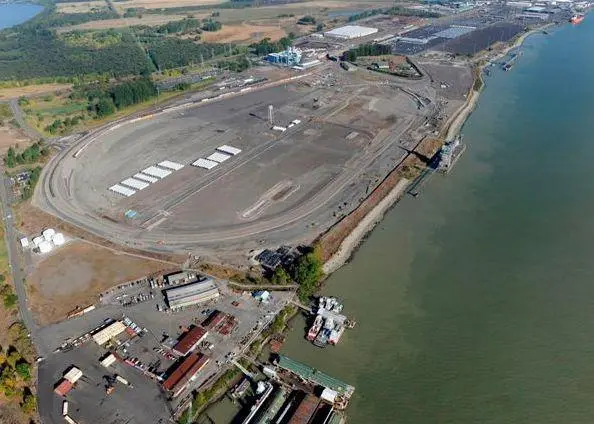 Get ahead: Vancouver hails its planned oil terminal as a triumph in taking the shale gas initiative