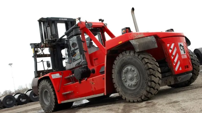 Another order: Nine DCF420 forklift trucks are being delivered to Bergé Group