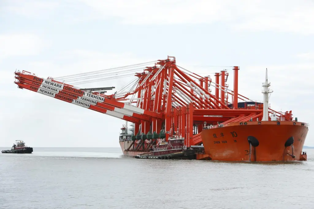 Outreach: the arrival of Port Newark's cranes marks a turning point for cargo handling