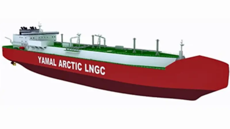 The LNG ice class carriers are intended for the Russian Yamal LNG project