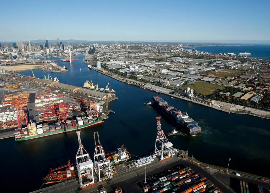 Too hasty: Victoria University says that Melbourne may not achieve full capacity for 20 years so the new Oz port development may not be needed just yet