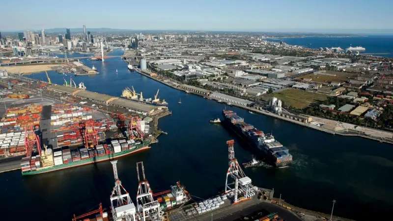 Too hasty: Victoria University says that Melbourne may not achieve full capacity for 20 years so the new Oz port development may not be needed just yet