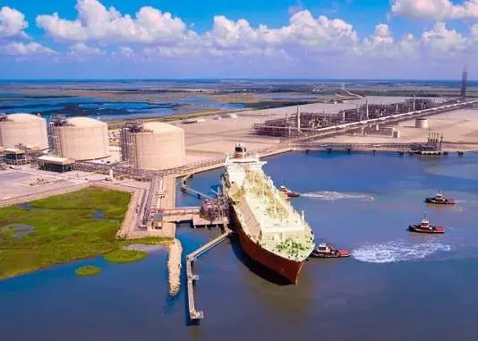 The export facility will be built later this year at