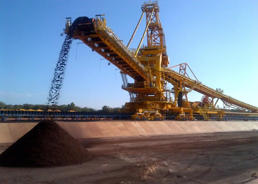 Poured in: Vale is heavily investing in its iron ore facilities