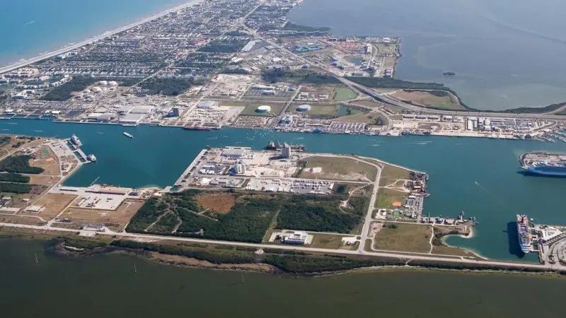 Security debate: Gulftainer is taking a proactive approach to heading off security fears at Canaveral Photo: Canaveral Port Authority