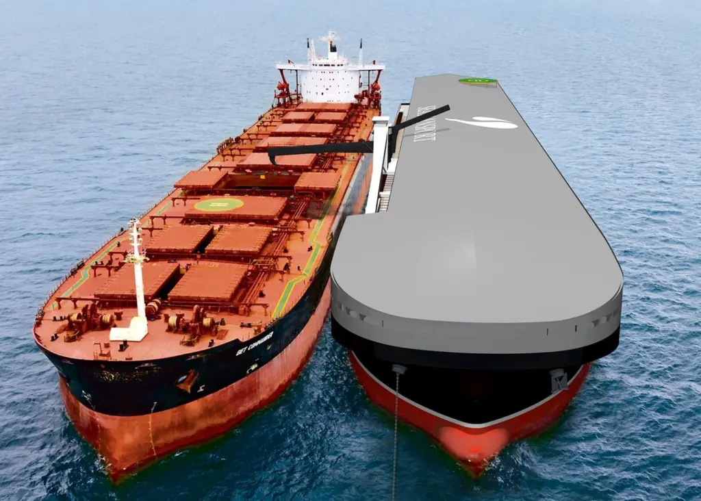Protected: the Floating Harbour Transhipper provides a covered environment