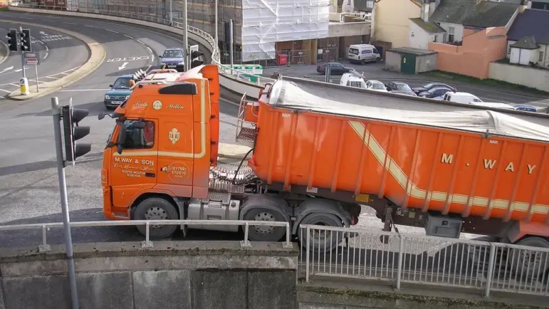 Switch: the EU sulphur regulations could lead to a modal shift from shortsea to trucks. Credit: Barry Lewis
