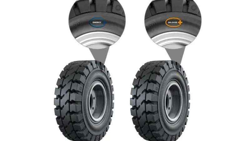 The SC20 Energy+ is designed for low rolling resistance, while the SC20 Mileage+ is designed for challenging applications
