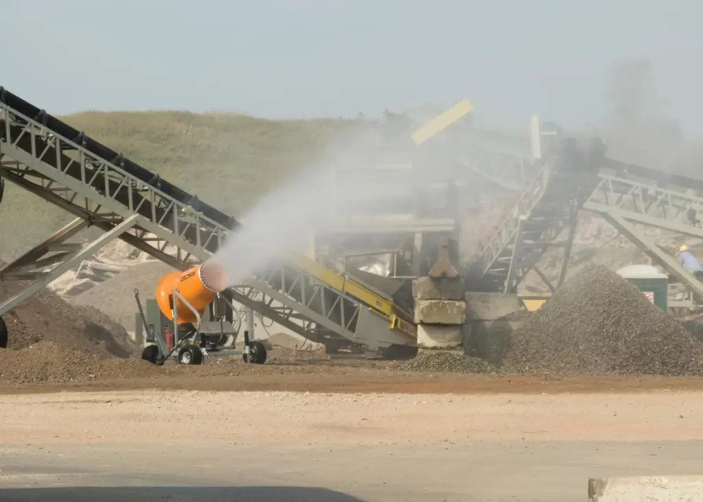 DCT says the equipment can help ports and terminals protect workers and nearby areas from the effects of fugitive dust