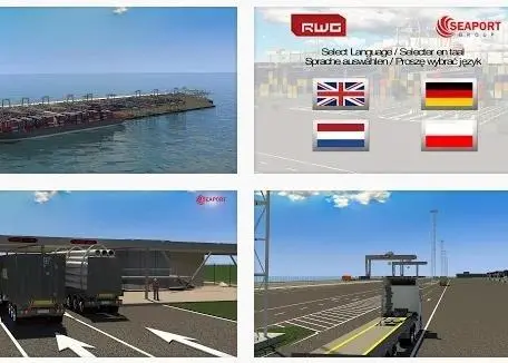 The newly developed app helps increase productivity and mitigates against truck congestion at the terminal