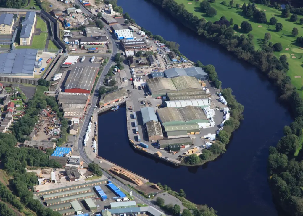 The harbour, which has four main berths, provides a lower cost alternative to larger coastal ports